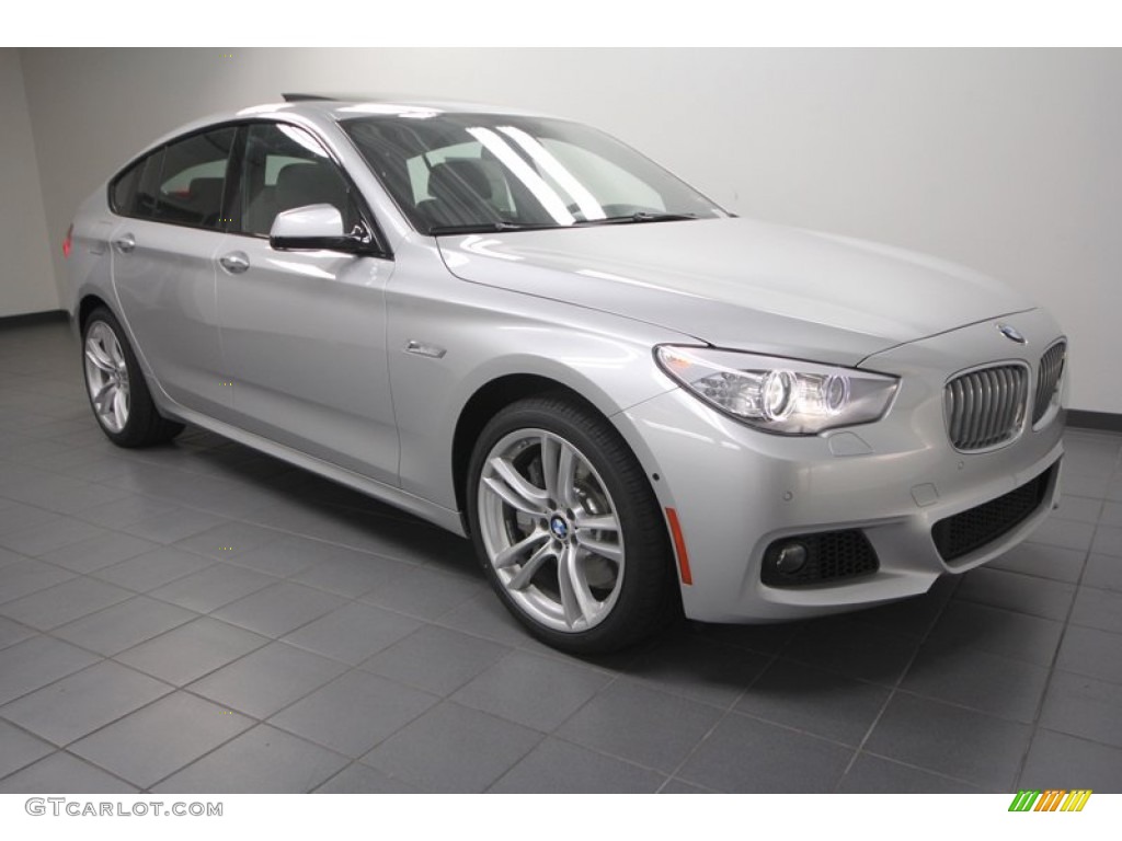 Titanium Silver Metallic 2013 BMW 5 Series 550i Gran Turismo Exterior Photo #70427671