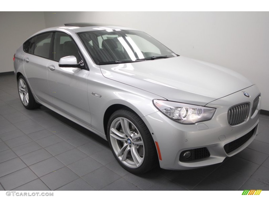 Titanium Silver Metallic 2013 BMW 5 Series 550i Gran Turismo Exterior Photo #70427707