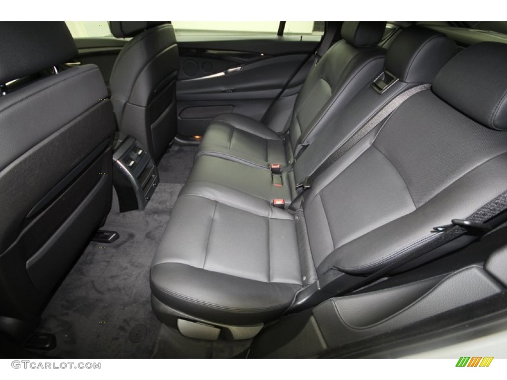 Black Interior 2013 BMW 5 Series 550i Gran Turismo Photo #70427758