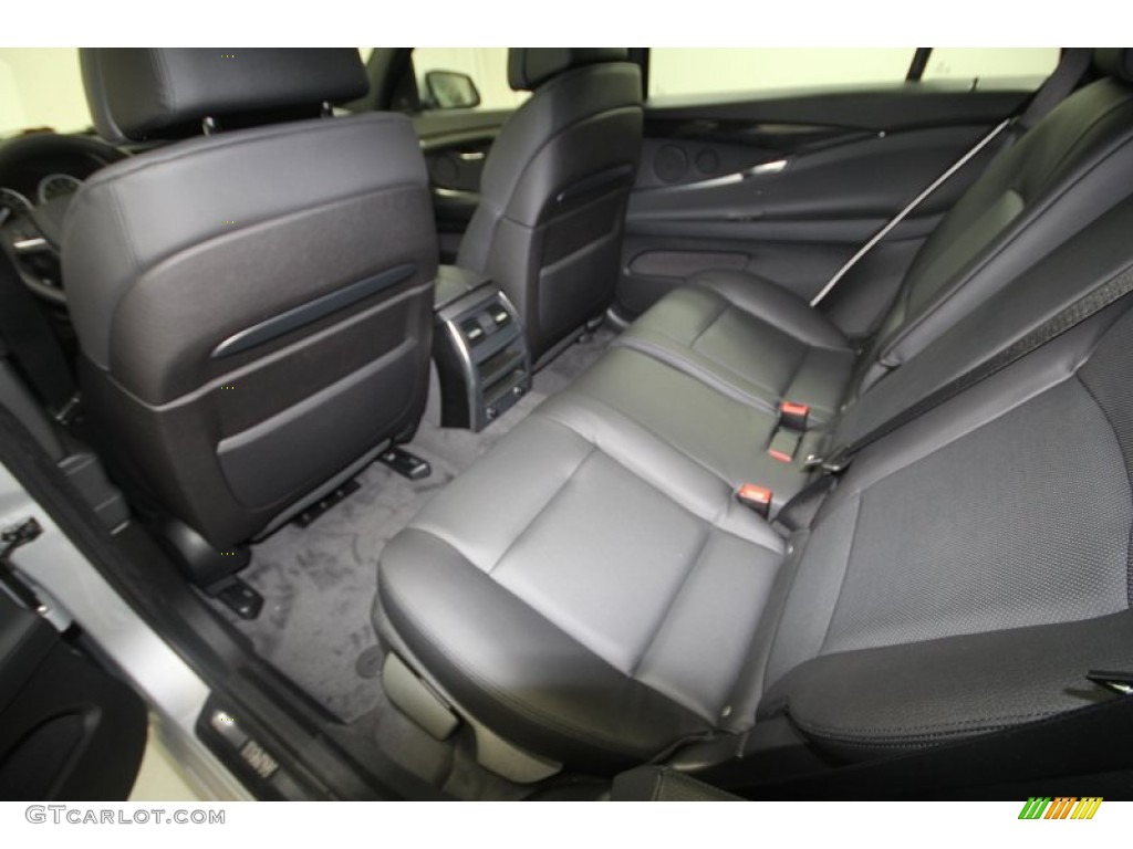 Black Interior 2013 BMW 5 Series 550i Gran Turismo Photo #70427875