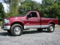 Dark Toreador Red Metallic - F250 Super Duty XLT Regular Cab Photo No. 2