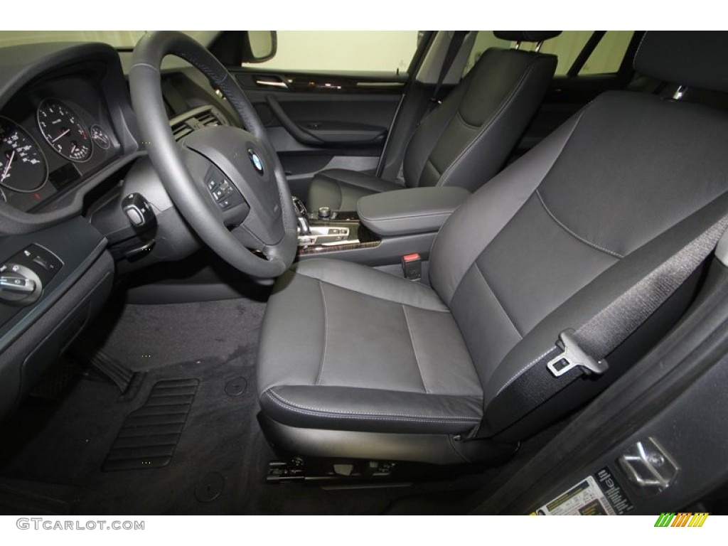 2013 X3 xDrive 28i - Space Gray Metallic / Black photo #3