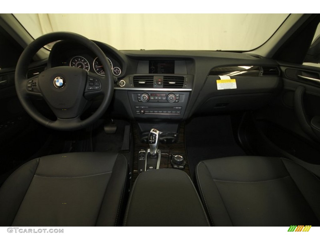 2013 X3 xDrive 28i - Space Gray Metallic / Black photo #4