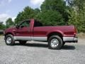 Dark Toreador Red Metallic - F250 Super Duty XLT Regular Cab Photo No. 6