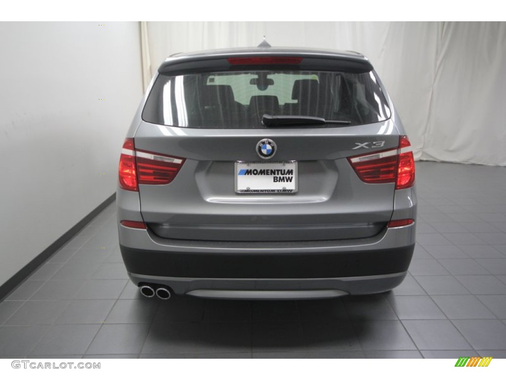 2013 X3 xDrive 28i - Space Gray Metallic / Black photo #8