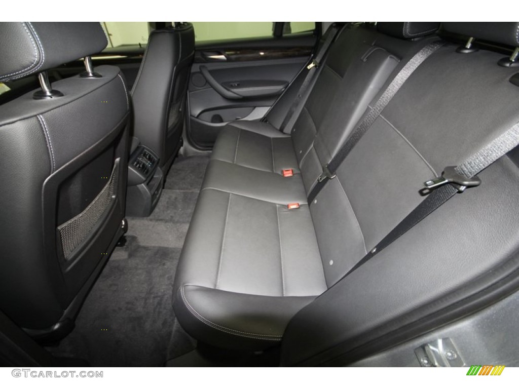 2013 X3 xDrive 28i - Space Gray Metallic / Black photo #10