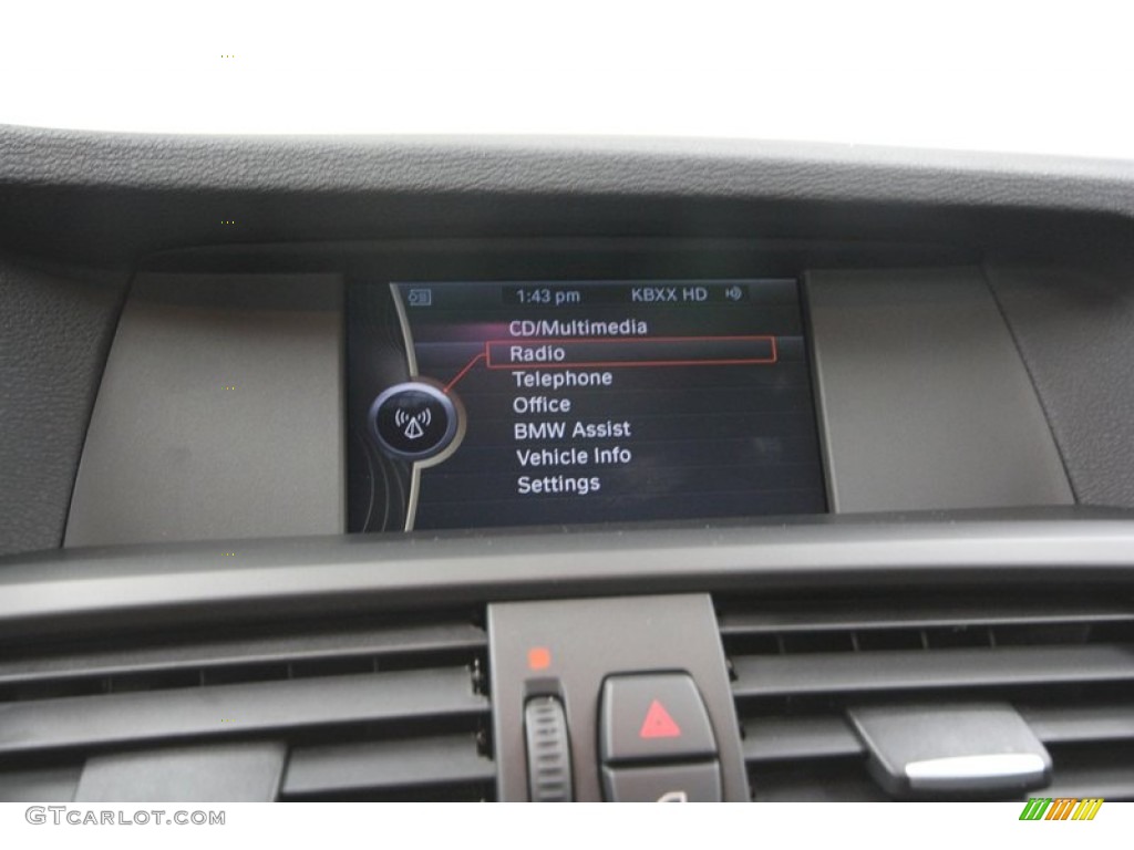 2013 X3 xDrive 28i - Space Gray Metallic / Black photo #14