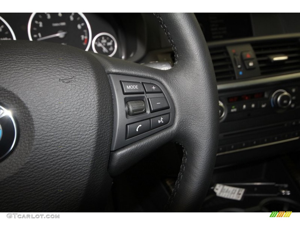 2013 X3 xDrive 28i - Space Gray Metallic / Black photo #20