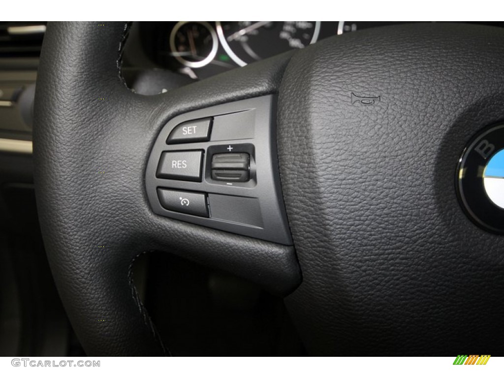 2013 X3 xDrive 28i - Space Gray Metallic / Black photo #21