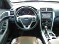 2013 Ford Explorer Pecan/Charcoal Black Interior Dashboard Photo
