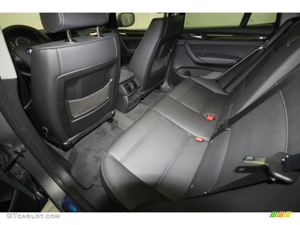 2013 X3 xDrive 28i - Space Gray Metallic / Black photo #22