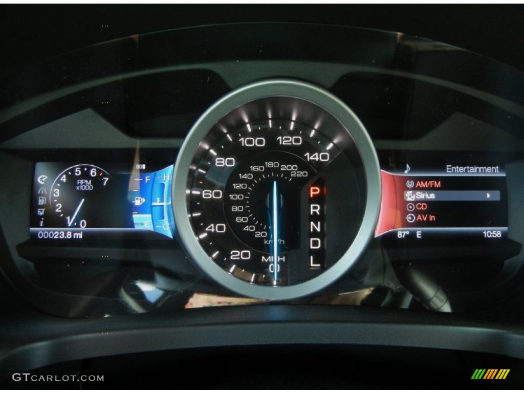 2013 Ford Explorer Limited EcoBoost Gauges Photo #70428799