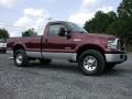 Dark Toreador Red Metallic - F250 Super Duty XLT Regular Cab Photo No. 18
