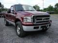 Dark Toreador Red Metallic - F250 Super Duty XLT Regular Cab Photo No. 20