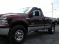 Dark Toreador Red Metallic - F250 Super Duty XLT Regular Cab Photo No. 23