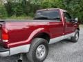Dark Toreador Red Metallic - F250 Super Duty XLT Regular Cab Photo No. 25