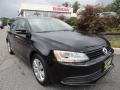 Black - Jetta SE Sedan Photo No. 1