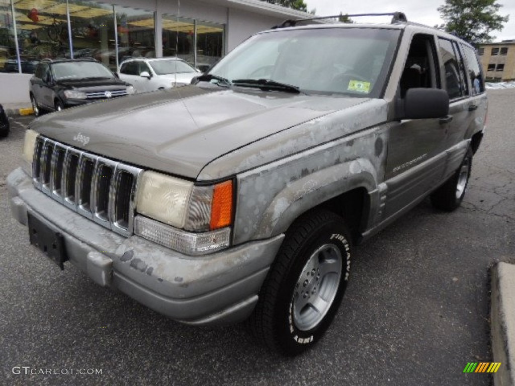 1998 Grand Cherokee Laredo 4x4 - Char Gold Satin Glow / Gray photo #3