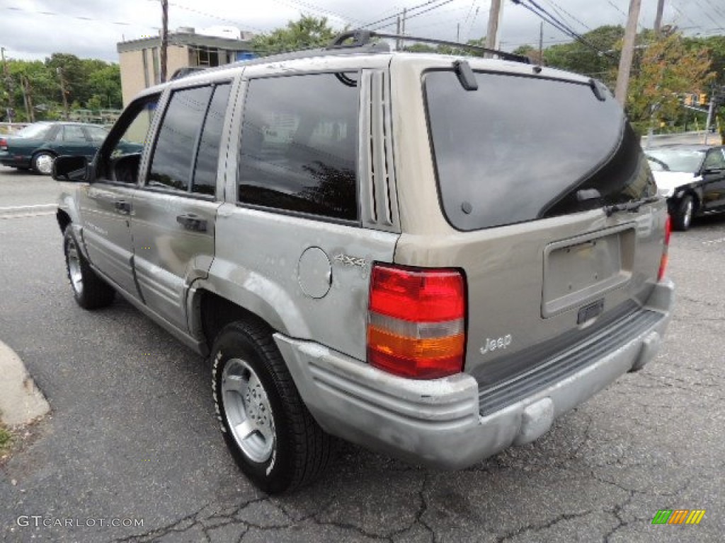 1998 Grand Cherokee Laredo 4x4 - Char Gold Satin Glow / Gray photo #7