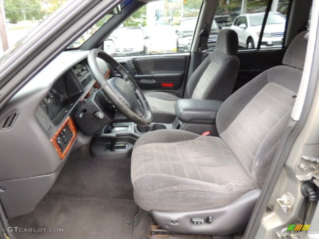 1998 Grand Cherokee Laredo 4x4 - Char Gold Satin Glow / Gray photo #11