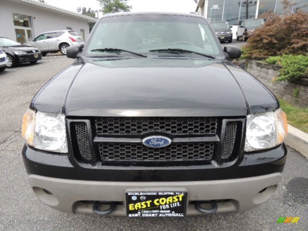 2001 Explorer Sport 4x4 - Black / Dark Graphite photo #2