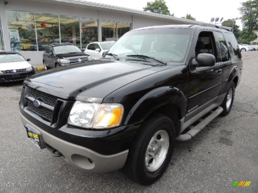 2001 Explorer Sport 4x4 - Black / Dark Graphite photo #3