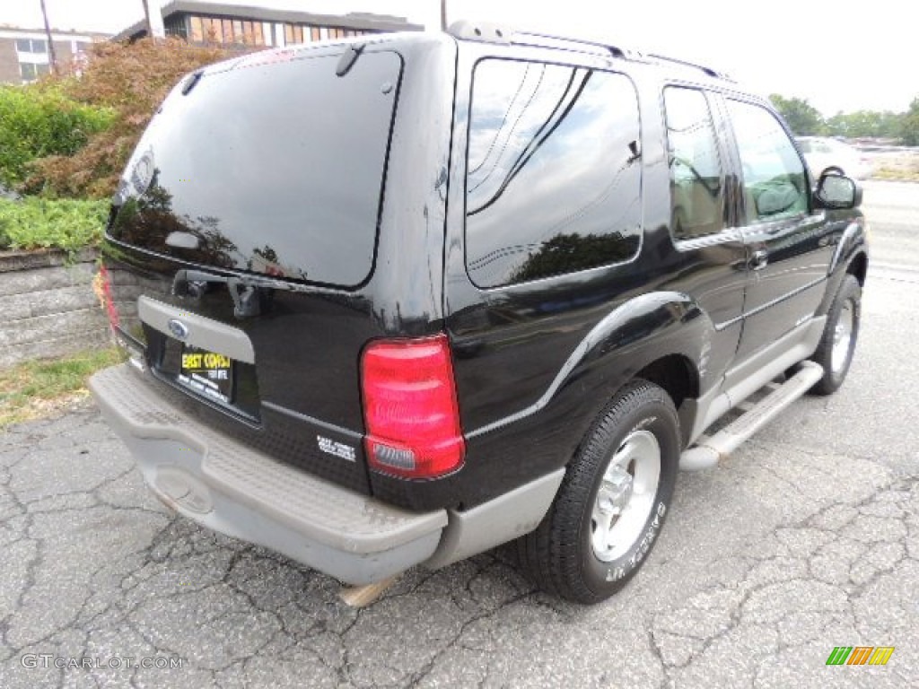 2001 Explorer Sport 4x4 - Black / Dark Graphite photo #4