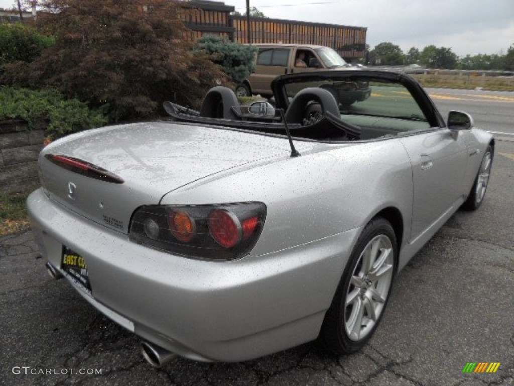 2004 S2000 Roadster - Sebring Silver Metallic / Black photo #4