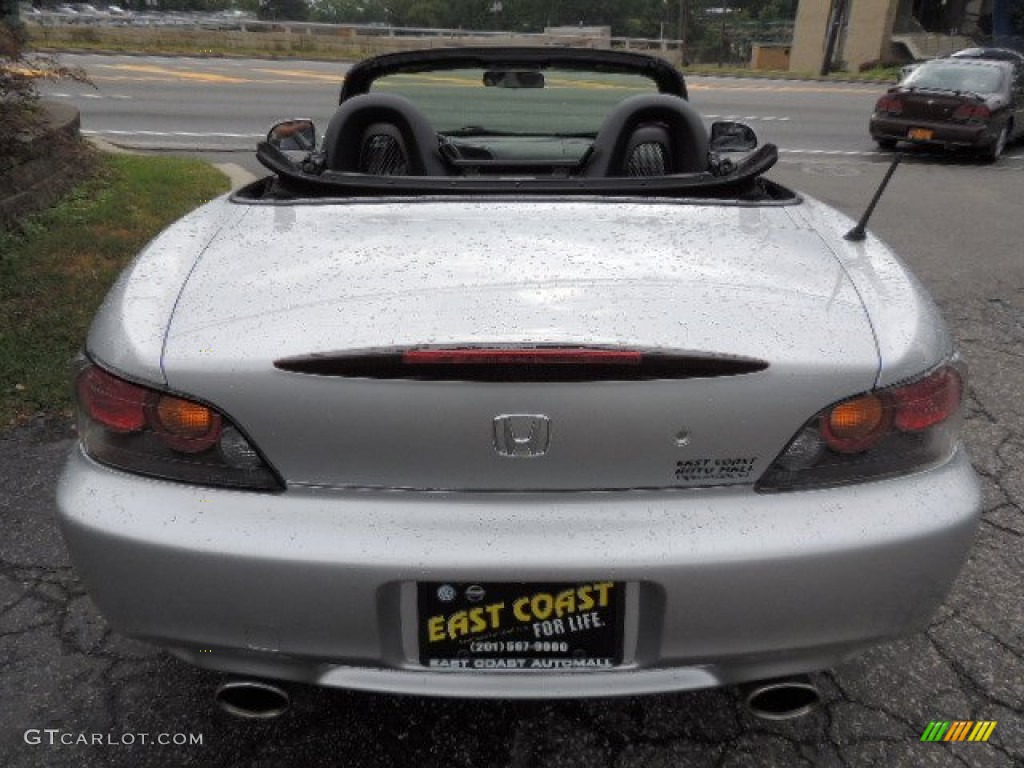 2004 S2000 Roadster - Sebring Silver Metallic / Black photo #5