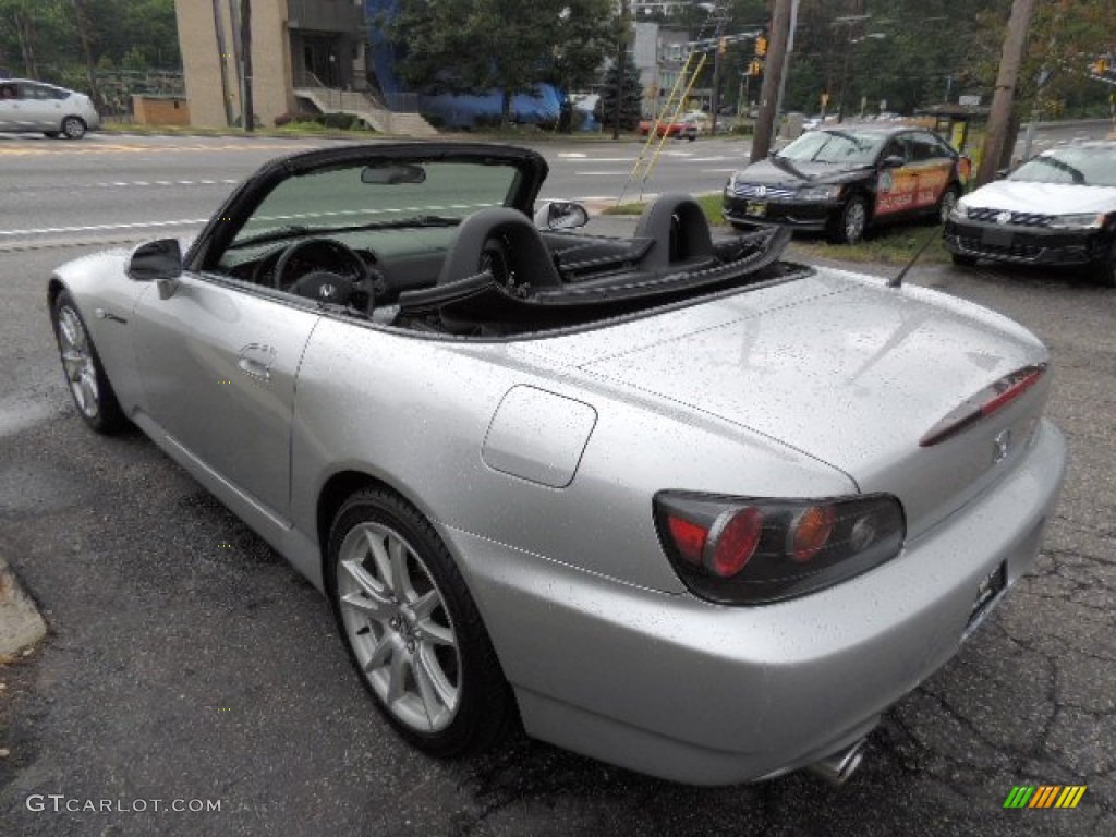 2004 S2000 Roadster - Sebring Silver Metallic / Black photo #6