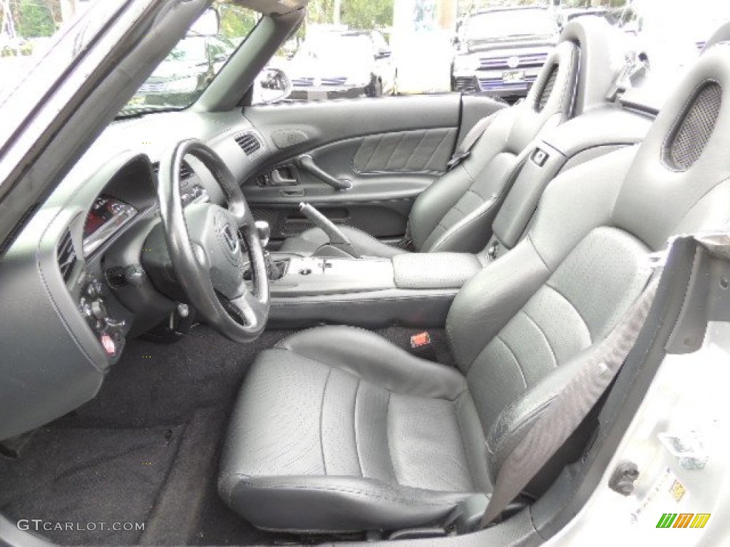 2004 S2000 Roadster - Sebring Silver Metallic / Black photo #11