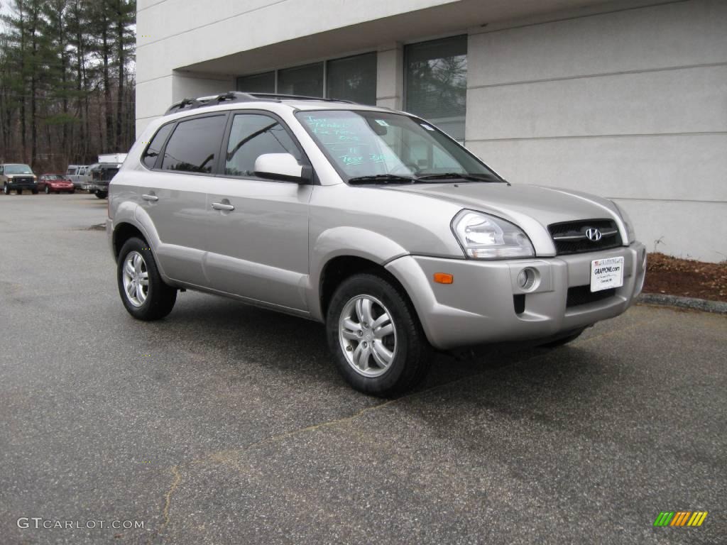 2006 Tucson Limited 4x4 - Sahara Silver / Gray photo #1