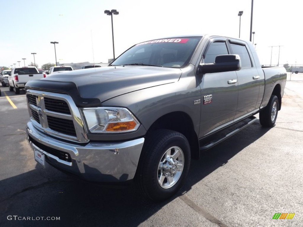 2011 Ram 2500 HD SLT Mega Cab 4x4 - Mineral Gray Metallic / Dark Slate/Medium Graystone photo #1