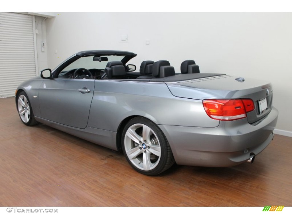 2010 3 Series 335i Convertible - Space Gray Metallic / Black photo #5