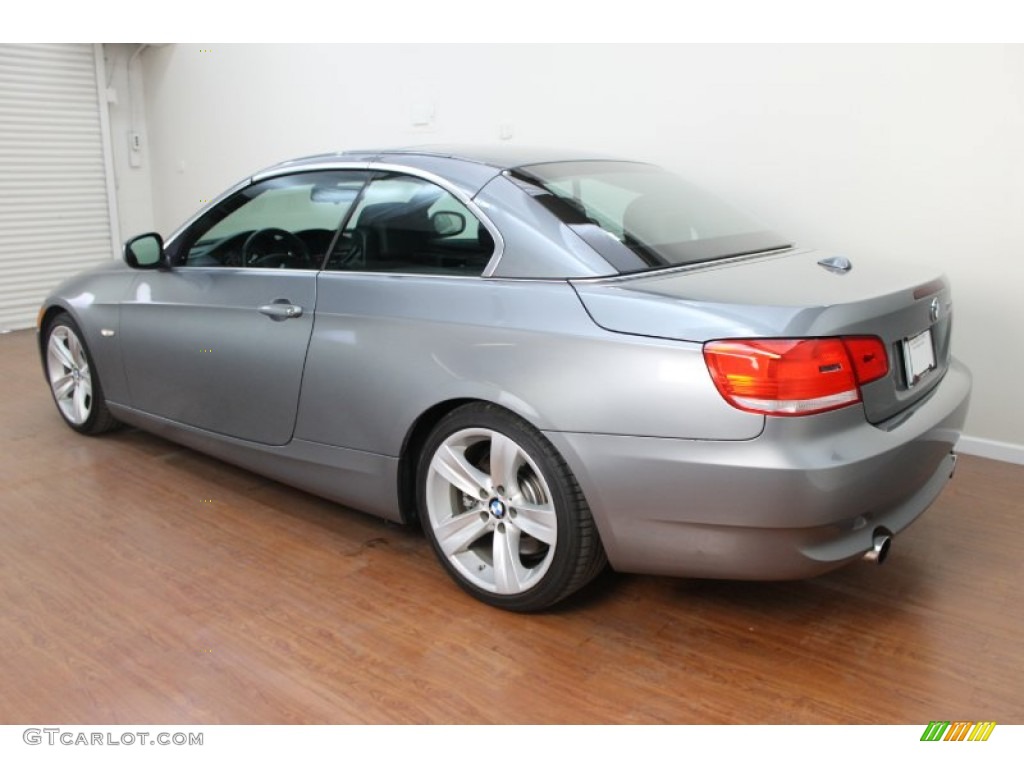 2010 3 Series 335i Convertible - Space Gray Metallic / Black photo #6