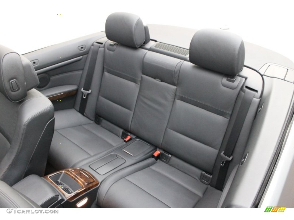 2010 3 Series 335i Convertible - Space Gray Metallic / Black photo #25