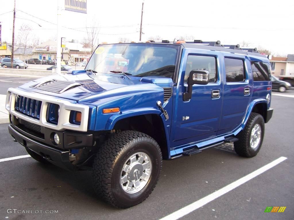 2006 H2 SUV - Pacific Blue / Ebony photo #1