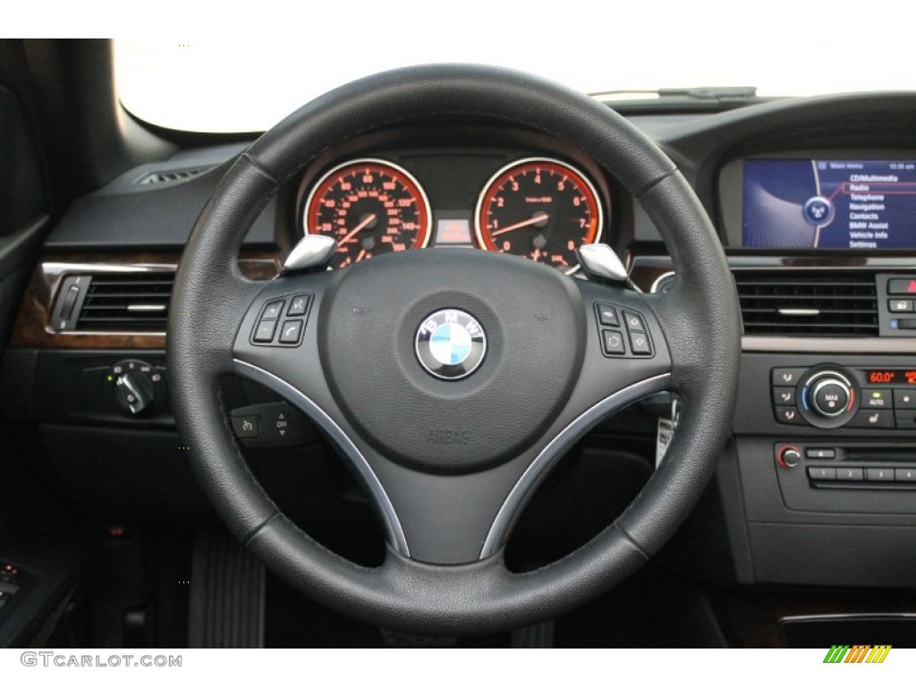 2010 3 Series 335i Convertible - Space Gray Metallic / Black photo #36