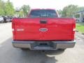 2005 Bright Red Ford F150 XL SuperCab 4x4  photo #4
