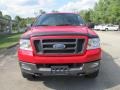 2005 Bright Red Ford F150 XL SuperCab 4x4  photo #10
