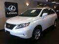 2010 Starfire White Pearl Lexus RX 350 AWD  photo #3