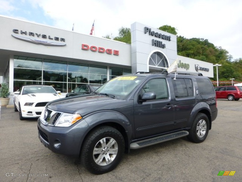 2010 Pathfinder SE 4x4 - Dark Slate Metallic / Graphite photo #1