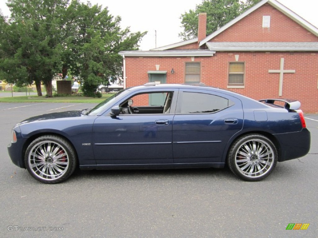 Midnight Blue Pearl Dodge Charger