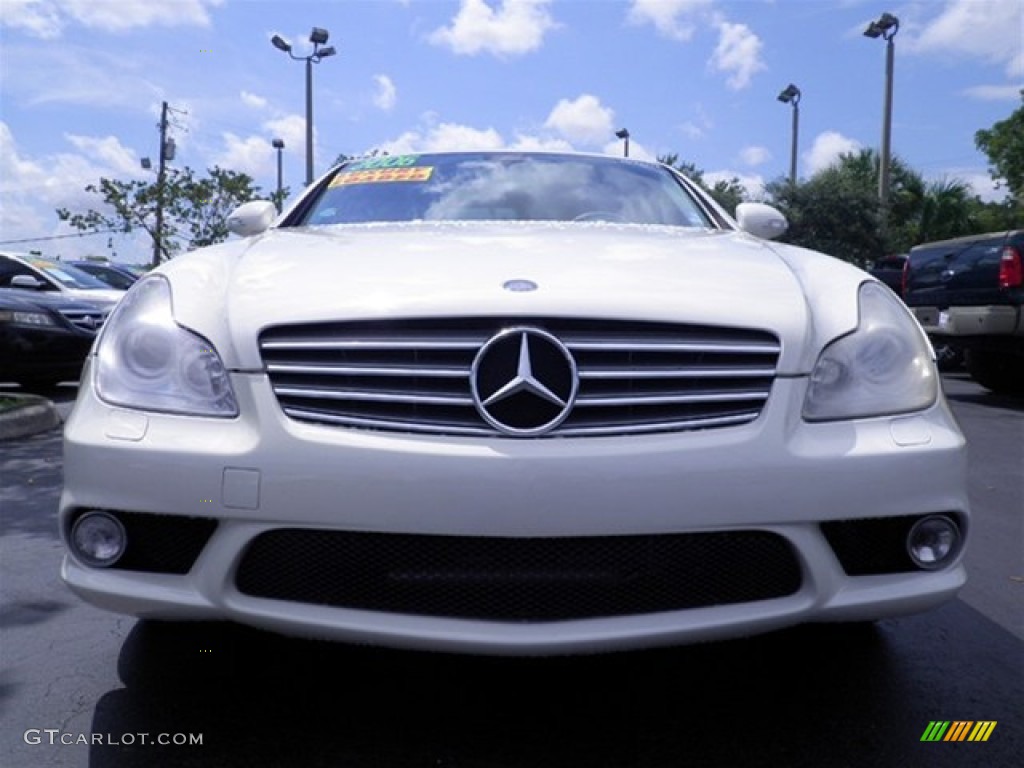 2006 CLS 500 - Alabaster White / Cashmere Beige photo #6