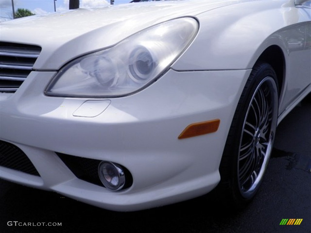 2006 CLS 500 - Alabaster White / Cashmere Beige photo #11