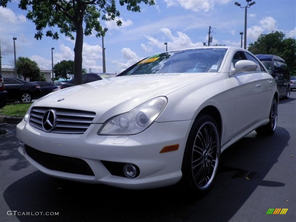 2006 CLS 500 - Alabaster White / Cashmere Beige photo #12