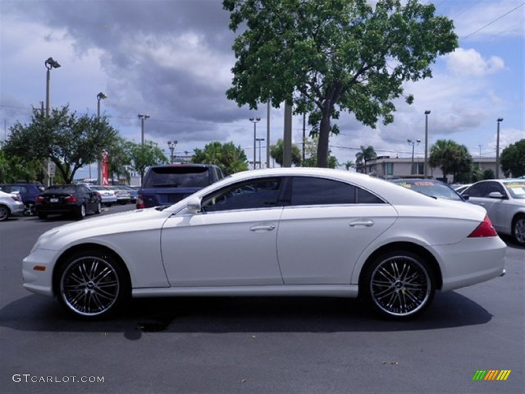 2006 CLS 500 - Alabaster White / Cashmere Beige photo #1