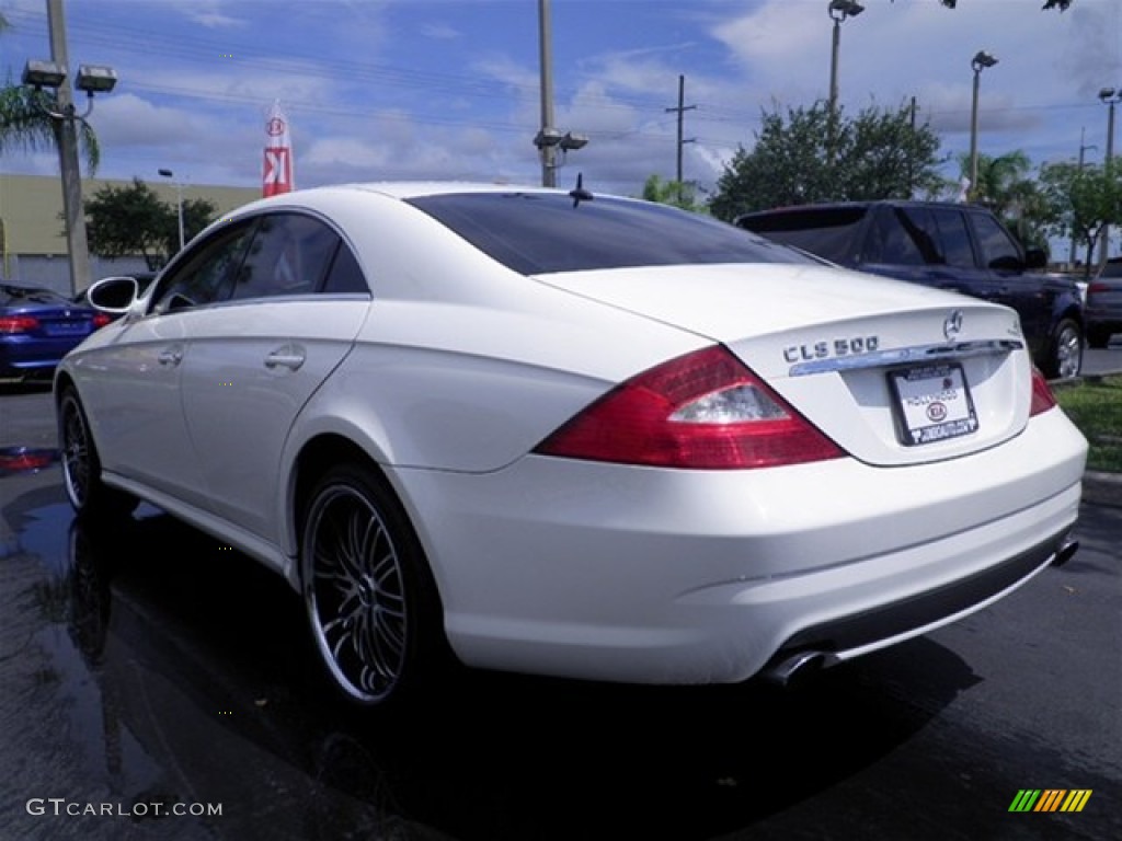 2006 CLS 500 - Alabaster White / Cashmere Beige photo #13