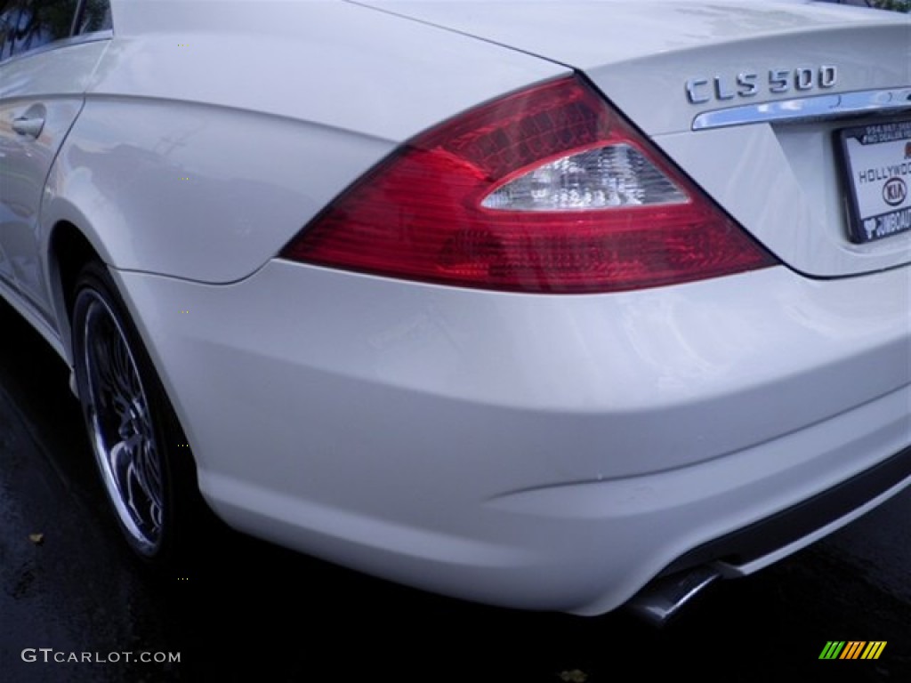 2006 CLS 500 - Alabaster White / Cashmere Beige photo #14