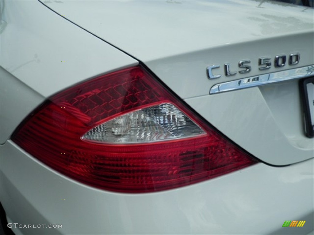 2006 CLS 500 - Alabaster White / Cashmere Beige photo #15